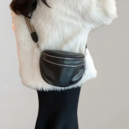 Arvella - Crossbody tas met dubbele rits