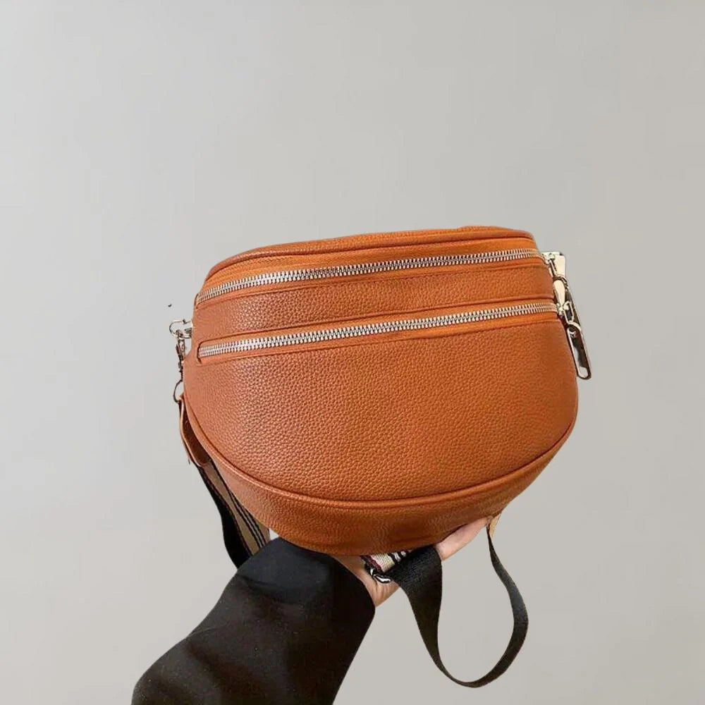 Arvella - Crossbody tas met dubbele rits