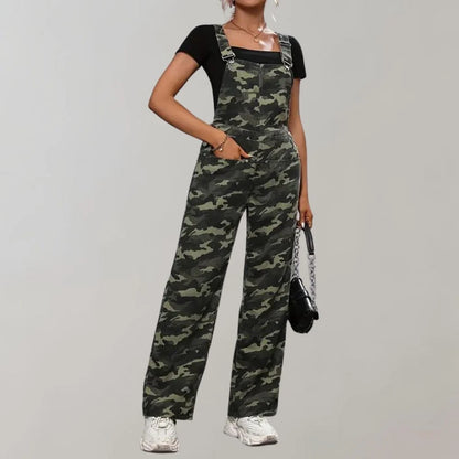 Neea - Stijlvolle camouflage dames jumpsuit