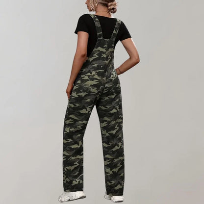 Neea - Stijlvolle camouflage dames jumpsuit