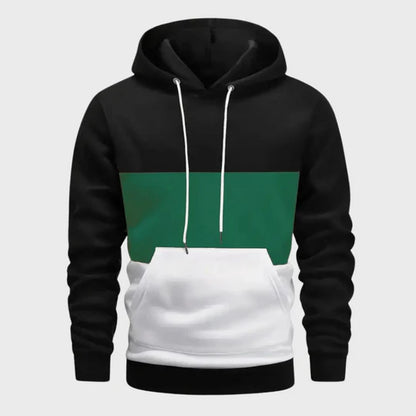 Moos - Kleurblok hoodie voor heren