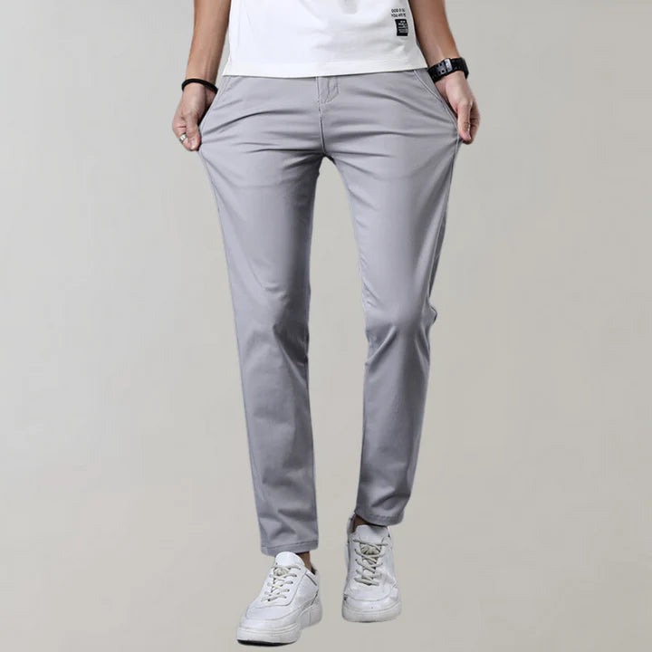 Konrad - Slimme casual chino broek