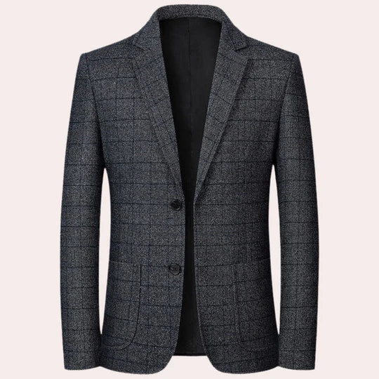 Mimir - Formal retro plaid men's blazer