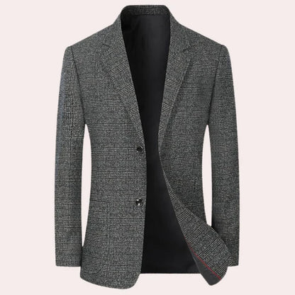 Mimir - Formal retro plaid men's blazer