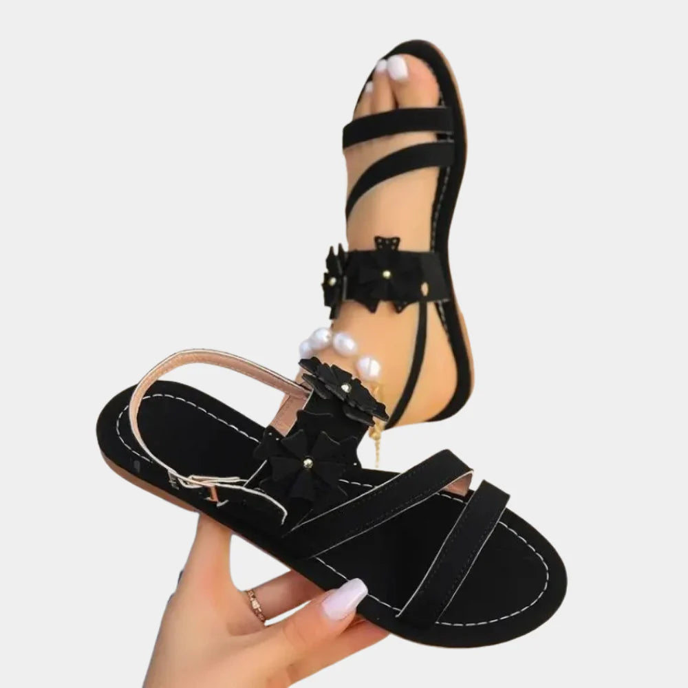 Enrica - Stijlvolle platte sandalen voor vrouwen