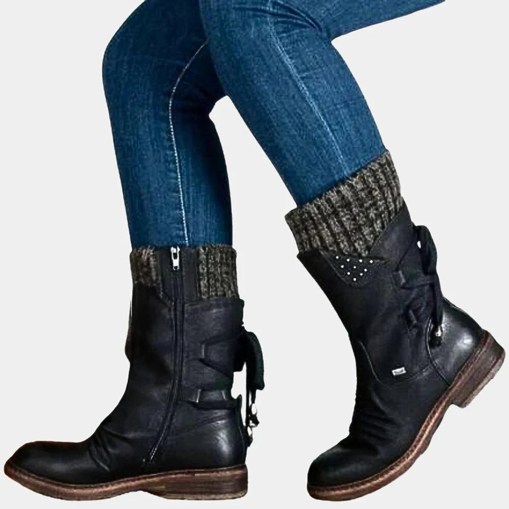 Trendy dames snowboots