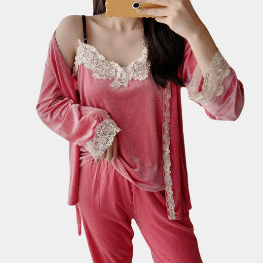 Luxe pyjamaset voor dames