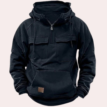 Elegante winter hoodie voor heren