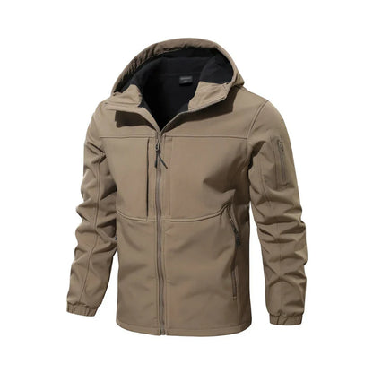 CARLO - Fleece outdoor jacket voor heren