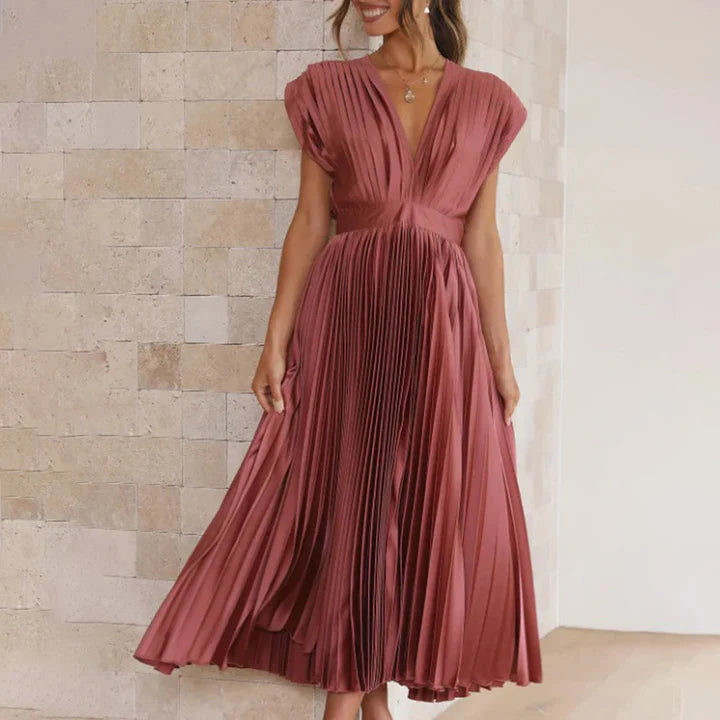 VILHELMINA - Elegante maxi jurk