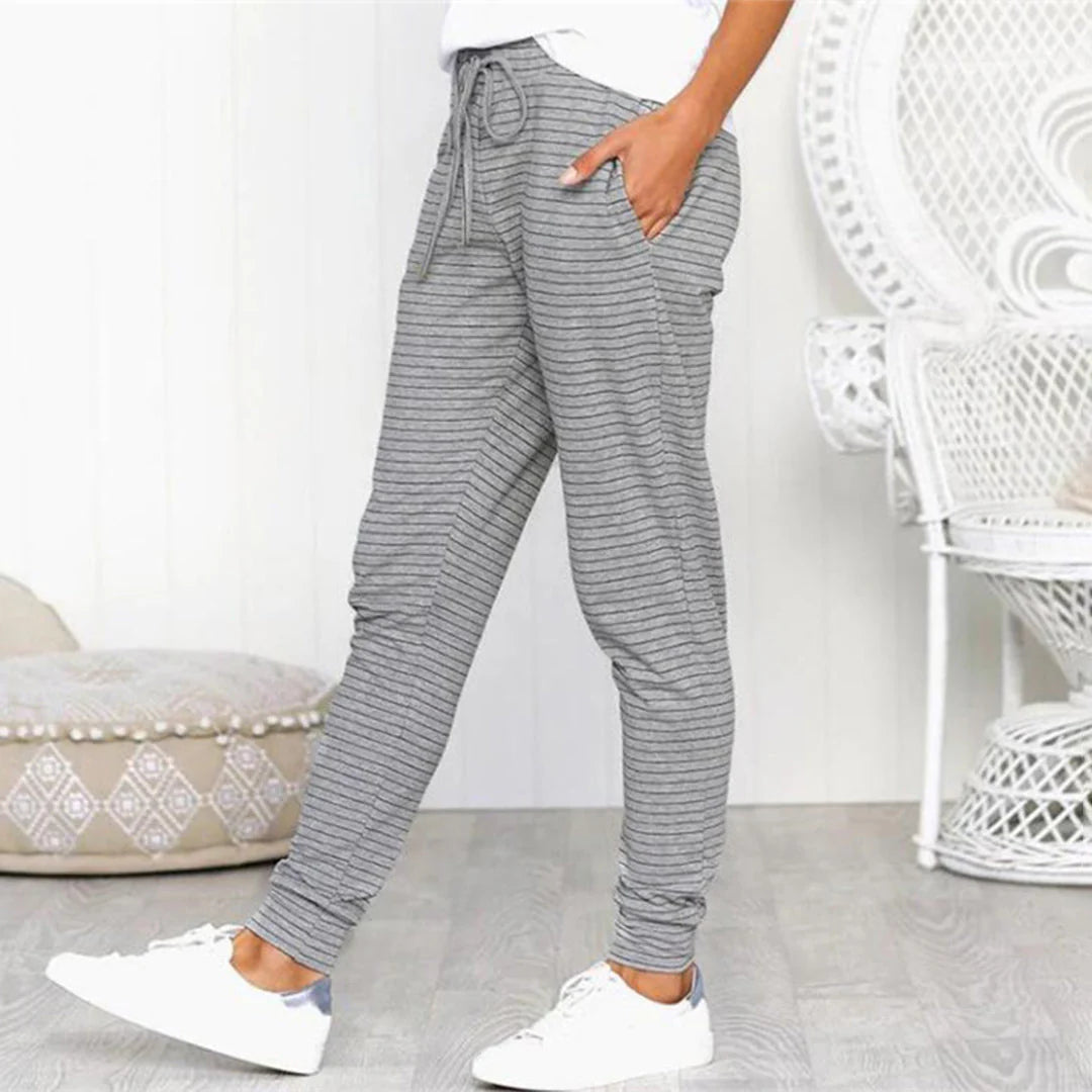 JOELLE - Comfortabele casual broek