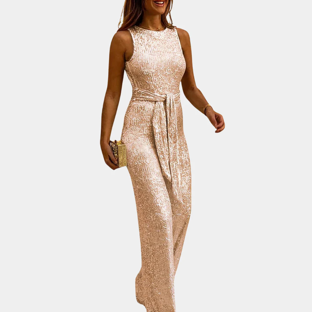 Monica - Glitter jumpsuit voor dames