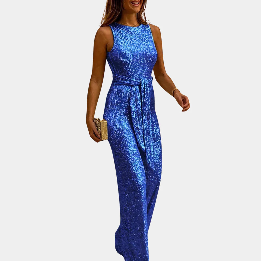 Monica - Glitter jumpsuit voor dames